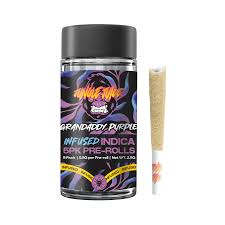 Jungle Juice Infused 5 Pack Pre Roll Indica (3.5G) - Grandaddy Purple