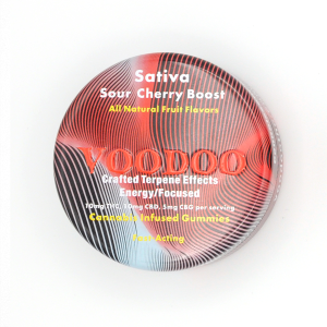 Voodoo 200MG Gummy (2:2:1CBG) - Sour Cherry Boost